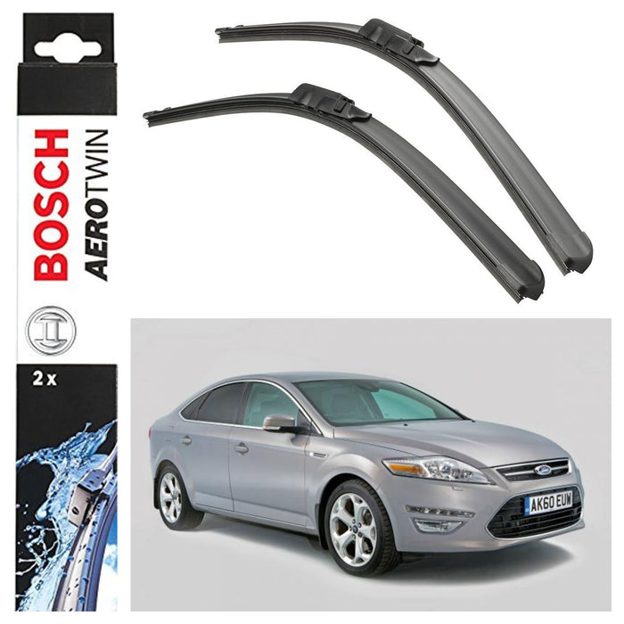 Bosch Aerotwin Front Wiper Blades Set Ford Mondeo IV 02.07-12.14 A310S