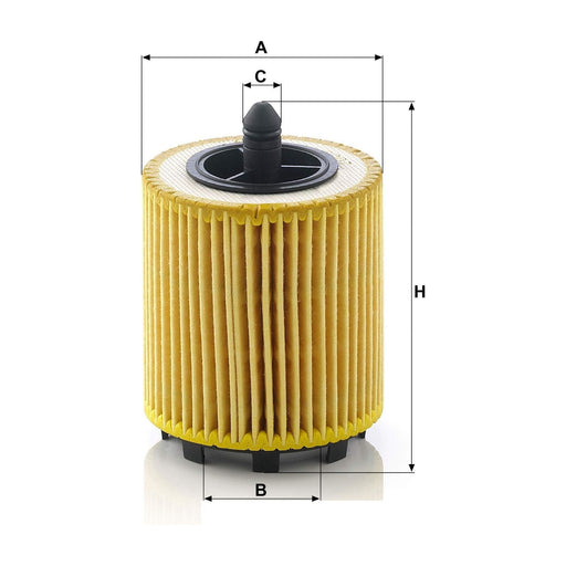 Genuine Mann Oil Filter for Vauxhall Insignia HU6007X Mann & Hummel  - Dynamic Drive