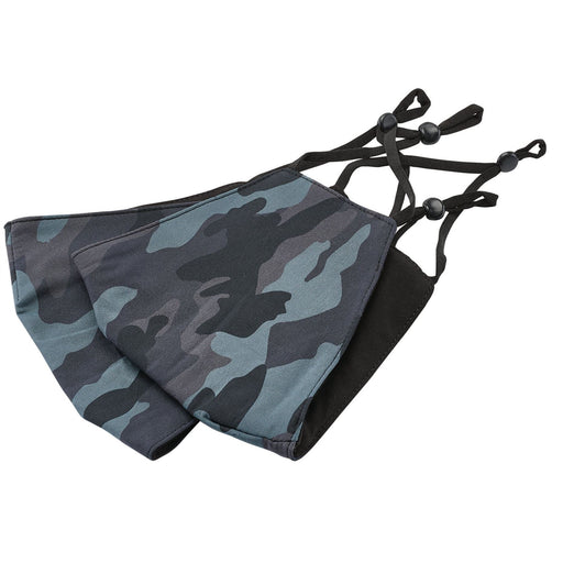 Draper Camo Fabric Resuable Face Masks, Blue (Pack of 2) 94962 Draper  - Dynamic Drive