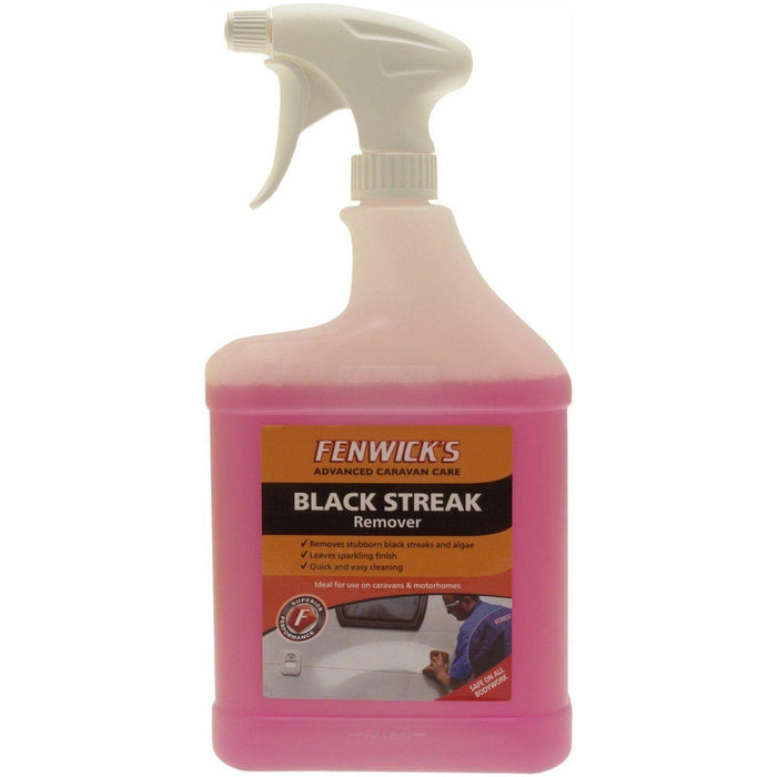 2x H245 Fenwicks Black Streak Remover 1 Litre Caravan Motorhome Cleaner Fenwicks  - Dynamic Drive