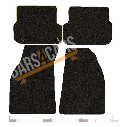 Tailored Car Mats for Audi A6 09-11 + Clips 2009 2010 2011 UKB4C  - Dynamic Drive