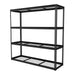 Heavy-Duty Modular Racking Unit 4 Mesh Shelves 300kg Capacity Per Level 1820mm Sealey  - Dynamic Drive