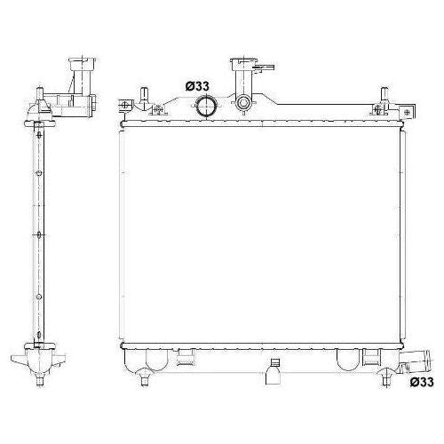 NRF Radiator 53025