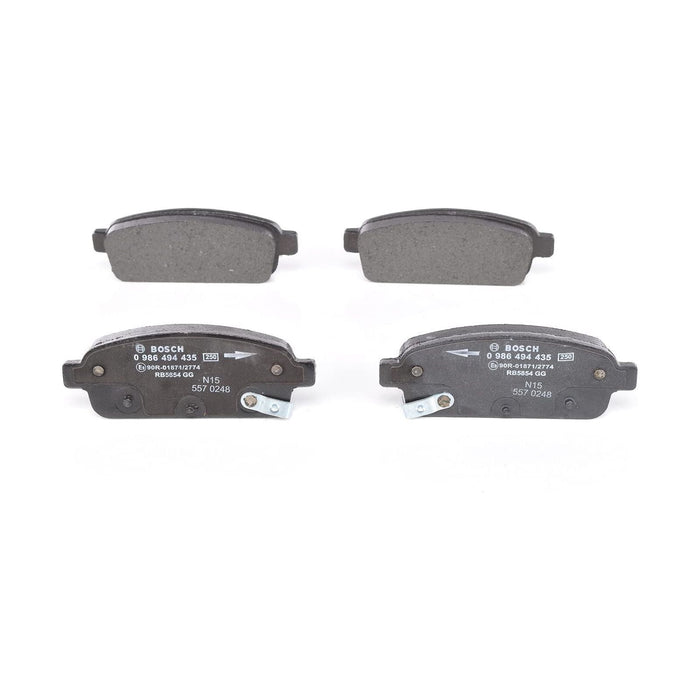 Genuine Bosch Brake Pad Set Bp1357 fits Vauxhall Mokka X ECOTEC - 1.4 - 16- 0986