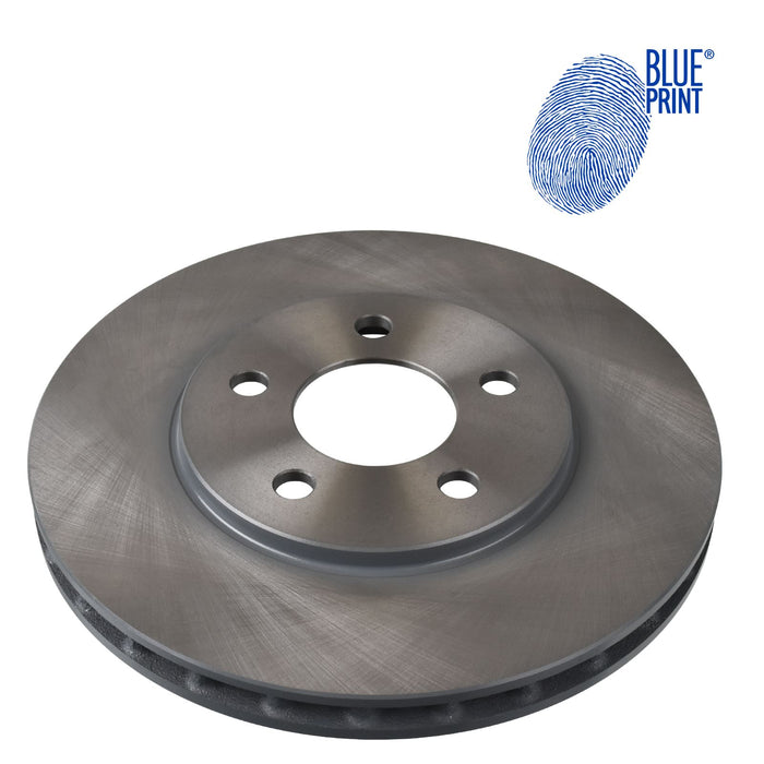 Pair of Front Brake Disc Fits Chrysler Stratus OE 04616935 Blue Print ADA104351