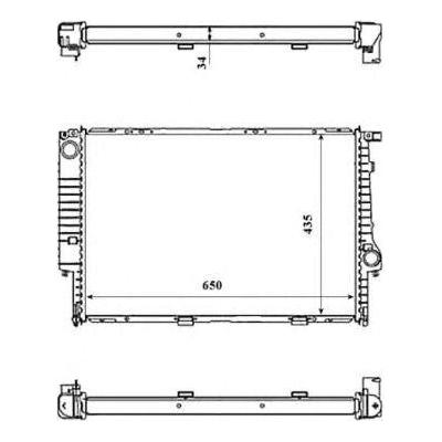 NRF Radiator 509588