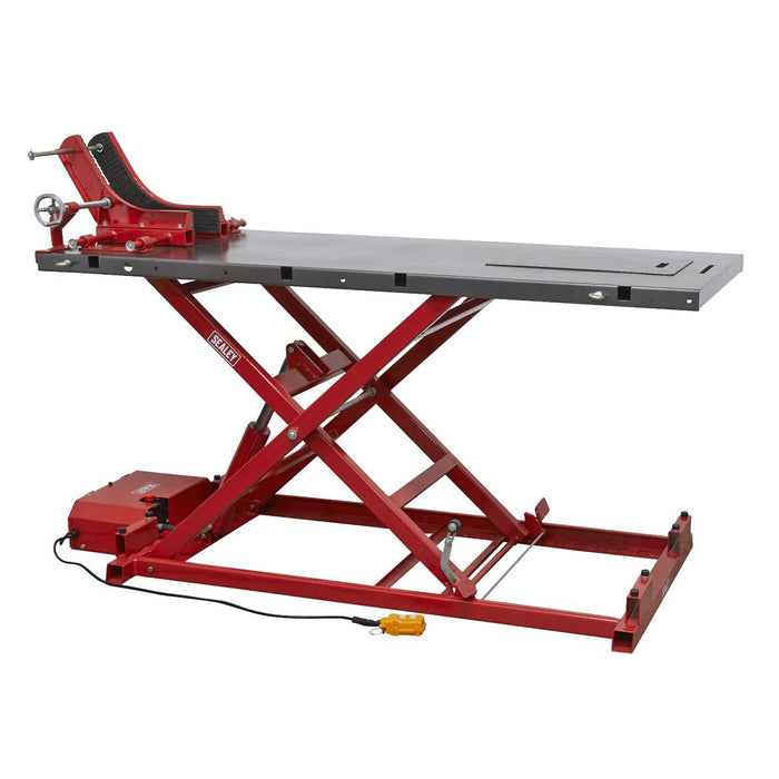 Sealey Motorcycle Lift 680kg Capacity Heavy-Duty Electro/Hydraulic MC680E Sealey  - Dynamic Drive