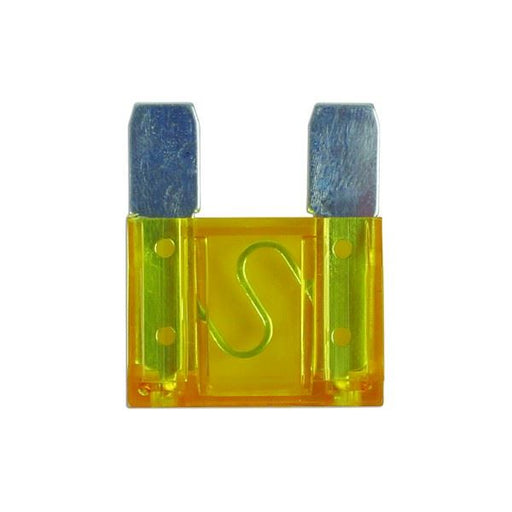 Connect Fuses - Auto Maxi Blade - Yellow - 20A - Pack Of 10 Connect  - Dynamic Drive