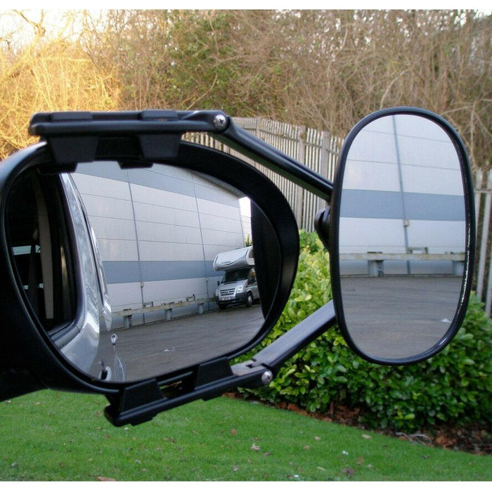 Milenco MGI Steady XL Towing Mirror Flat Twin Pack Pair Caravan Towing 3872 Milenco  - Dynamic Drive