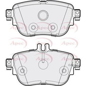 Apec Brake Pads Rear Fits Mercedes E Class