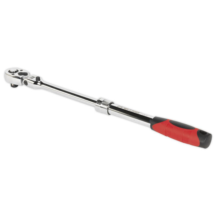 Sealey 1/2"  Extending Telescopic Shaft Ratchet Handle Socket Wrench 72 Tooth Sealey  - Dynamic Drive