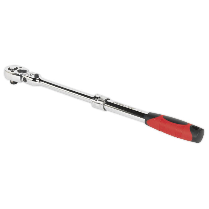 Sealey Flexi-Head Ratchet Wrench 1/2"Sq Drive Extendable AK6682 Sealey  - Dynamic Drive