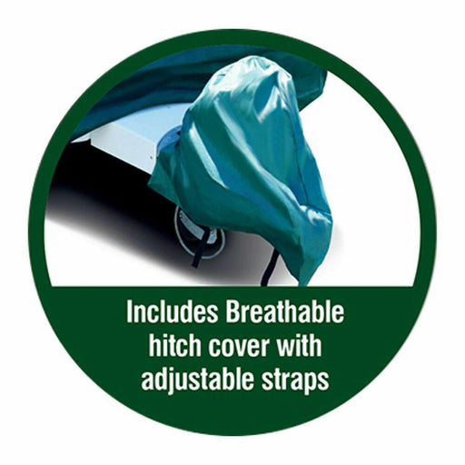 Maypole Green Caravan Cover Full 4-Ply Premium Breathable + Hitch Cover 23-25ft Maypole  - Dynamic Drive