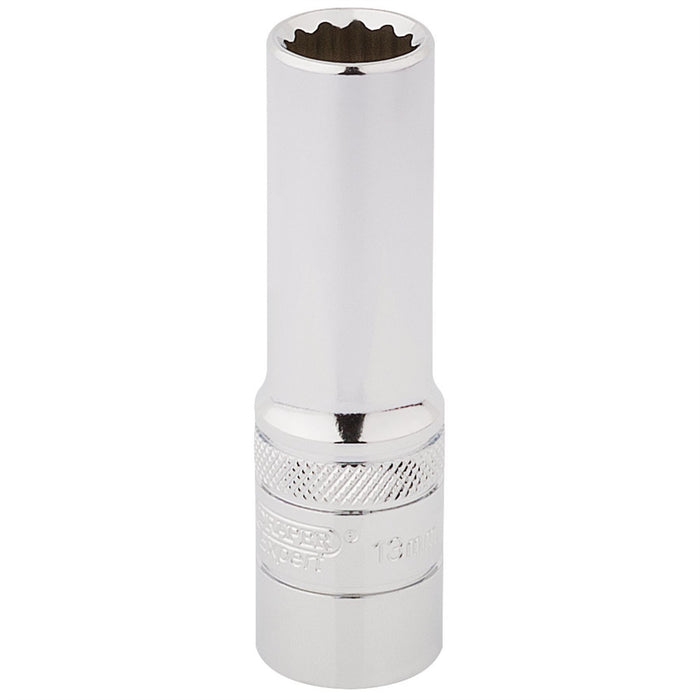 Draper HI-TORQ 12 Point Deep Socket, 1/2" Sq. Dr., 13mm 33732 Draper  - Dynamic Drive