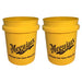 2x Meguiar's RG203 Yellow 5 US Gallon Bucket Meguiar's  - Dynamic Drive