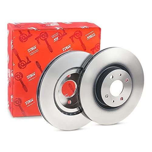 Genuine TRW Brake Disc (Pair) DF2566 TRW  - Dynamic Drive