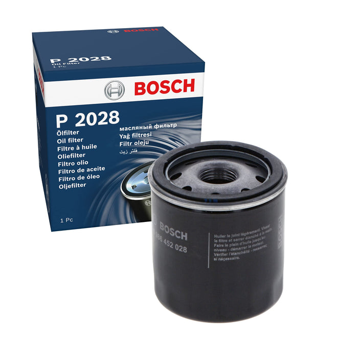 Genuine Bosch Car Oil Filter P2028 fits Toyota Yaris VVTi - 1.3 - 99-05 09864520