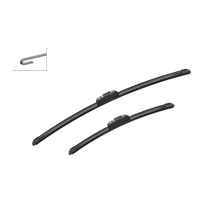 Bosch Front Windscreen Wiper Blades Set AR139S GENUINE BOSCH