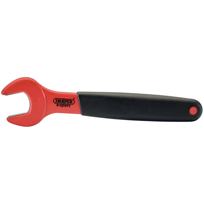 Draper VDE Approved Fully Insulated Open End Spanner, 24mm 99482 Draper  - Dynamic Drive