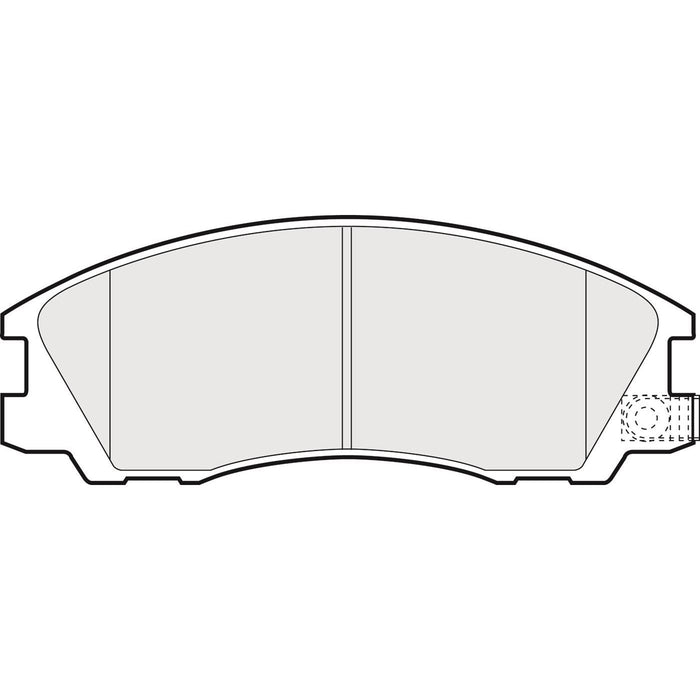 Apec Brake Pads Front Fits Hyundai Terracan