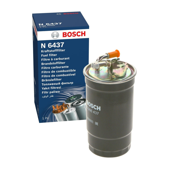 Genuine Bosch Car Fuel Filter N6437 fits Seat Leon TDi - 1.9 - 99-05 0450906437