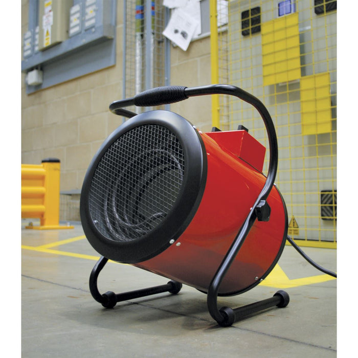 Sealey Industrial Fan Heater 3kW 2 Heat Settings EH3001 Sealey  - Dynamic Drive