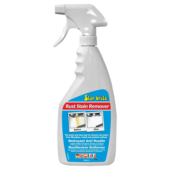 Remove Stubborn Rust Stains with Star Brite Rust Stain Remover 650ml