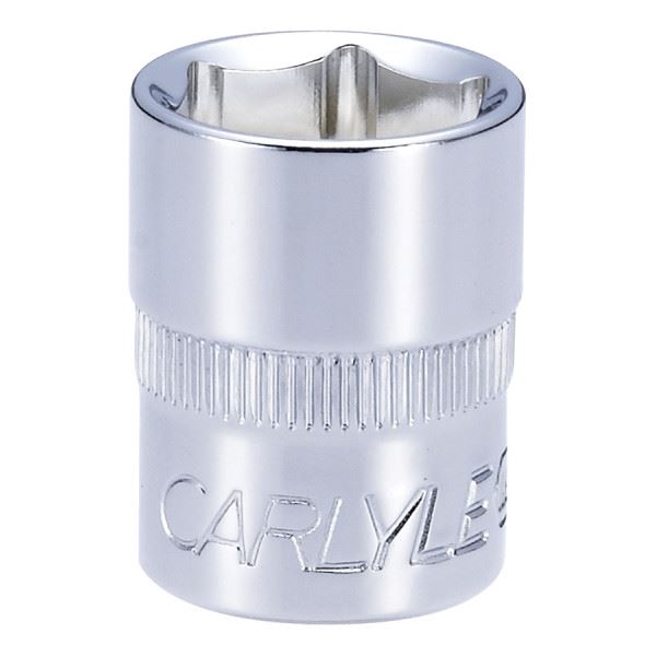 Carlyle Hand Tools 3/8Dr 16mm 6Pt Chrome Socket S38016M