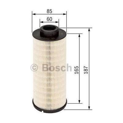 Bosch Cv Fuel Filter N2100 (Hgv) fits Scania R 440 18 - 12.7 4x2 - 07- F02640210