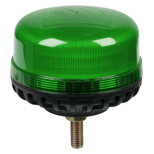 Sealey Warning Beacon SMD LED 12/24V 12mm Bolt Fixing Green WB951LEDG Sealey  - Dynamic Drive