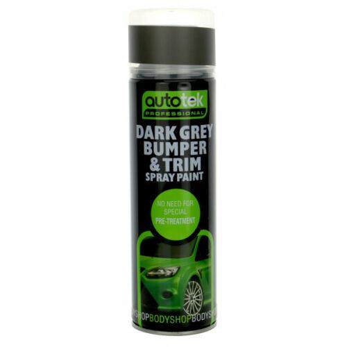 Autotek AT0BTDG500 500ml Bumper and Trim Spray Paint - Dark Grey Autotek  - Dynamic Drive