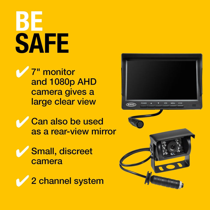 Ring 7 Reversing Camera System - RCS700N