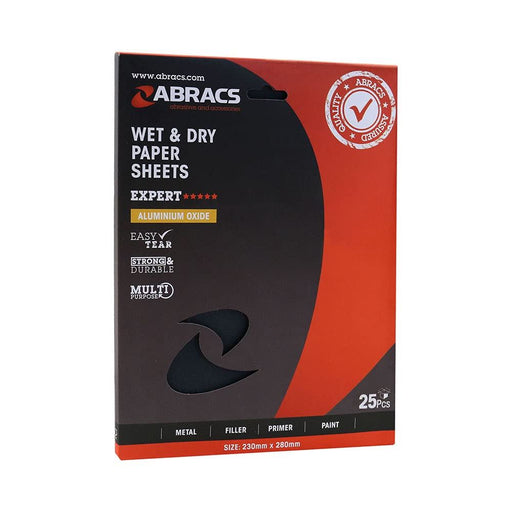 Connect Abracs Wet & Dry Abrasive Sheets P320 25pc 32166 Tool Connection  - Dynamic Drive