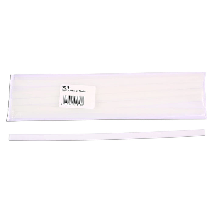 Power-Tec HDPE Flat Plastic Strips 10mm 15pc 91613