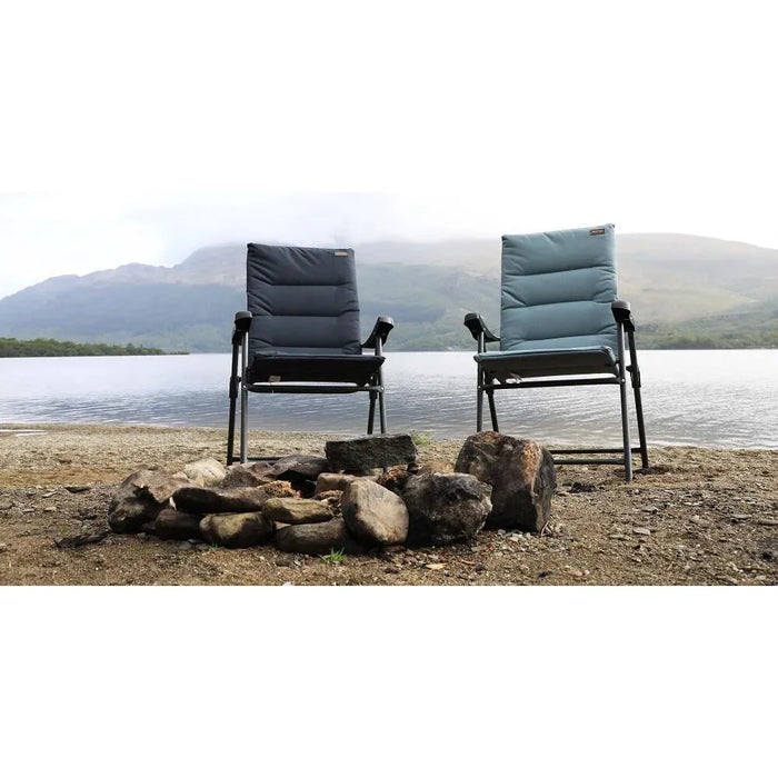 Vango Cayo XL Granite Grey Recliner Camping Chair Vango  - Dynamic Drive