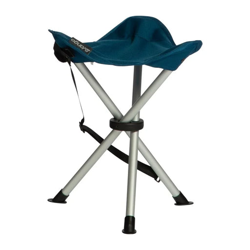 Vango Balmoral Aluminium Stool Std Mykonos Blue Chair Vango  - Dynamic Drive