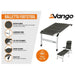 Vango Balletto Footstool Std Heather Grey Vango  - Dynamic Drive