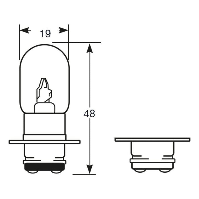 Ring R3625 Lamp 6V 25/25W Ring  - Dynamic Drive