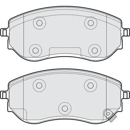 Apec Blue Brake Pads (Front) (R90) PD4302 Apec Blue  - Dynamic Drive