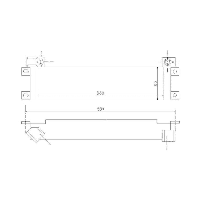 NRF Oil Cooler fits Renault Espace NRF  - Dynamic Drive