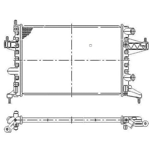 NRF Radiator 509596