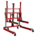 Sealey Wheel Removal Trolley 500kg Adjustable Width W508T Sealey  - Dynamic Drive