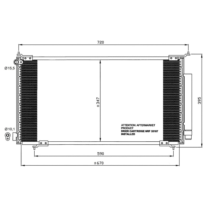 NRF Condenser 35561