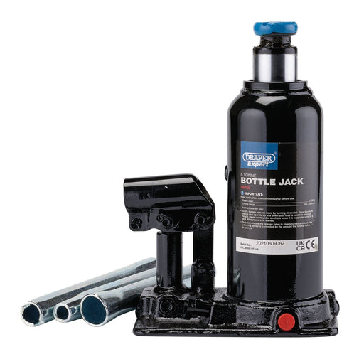 Draper Expert Hydraulic Bottle Jack, 8 Tonne 99768 Draper  - Dynamic Drive