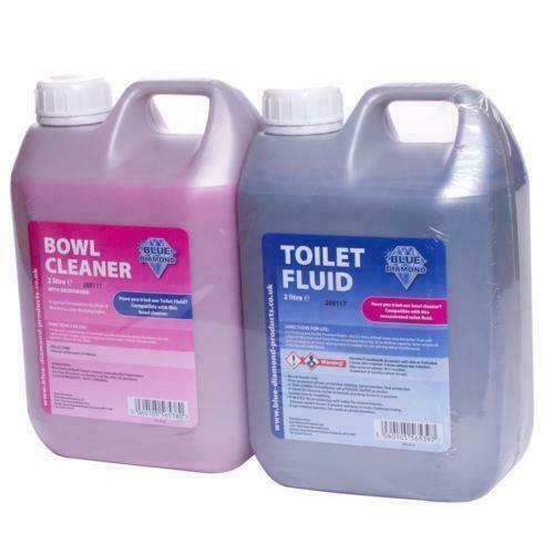 Blue Diamond Twin Pack 2 Litre Chemical Toilet Fluid - UK Camping And Leisure