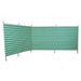 Blue Diamond Windbreak 5 Wooden Pole Canvas Green 3.6M UK Camping And Leisure