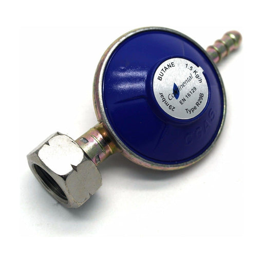 Butane Gas Regulator with 2m Hose And Clips Fits Calor Gas 4.5kg Cylinders ONLY Crusader  - Dynamic Drive