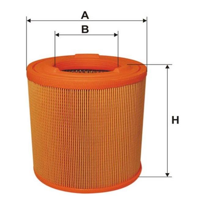 Genuine WIX Air Filter fits Nissan NT400 Cabstar dCi - 2.5 - 14- 93325E Wix Filters  - Dynamic Drive