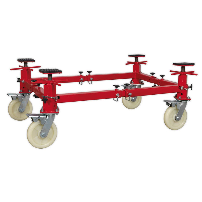 Vehicle Moving Dolly 4 Post 900Kg Sealey  - Dynamic Drive