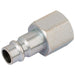 Draper 1/4" BSP Female Nut PCL Euro Coupling Adaptor (Sold Loose) 54419 Draper  - Dynamic Drive